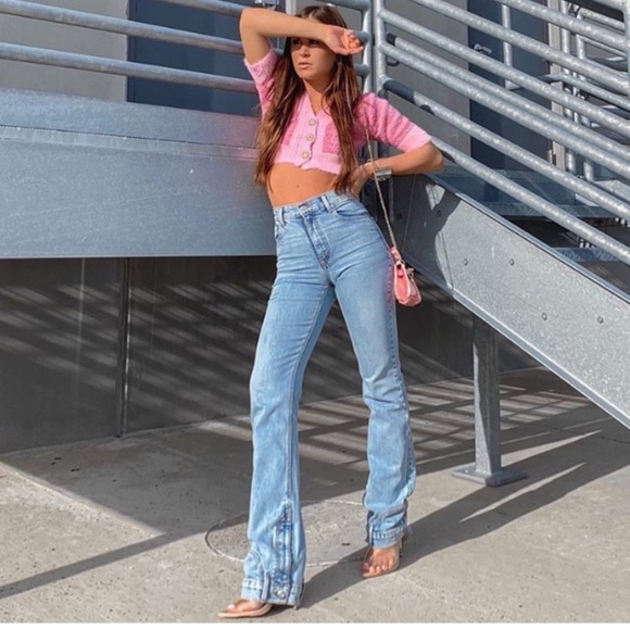 REVICE Denim - REVICE Los Angeles FARRAH Legally Blue High Rise Zipper Ankle 28